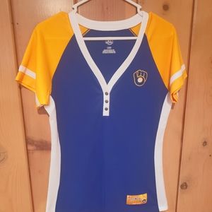 Milwaukee Brewers Woman's Dry Fit T-shirt